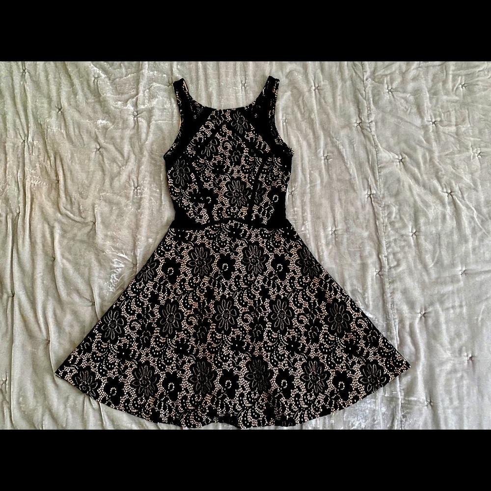 🥂Black lace cocktail dress🥂